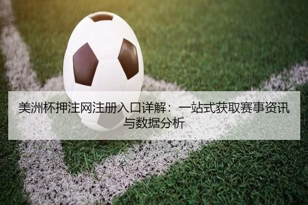 美洲杯押注网注册入口详解：一站式获取赛事资讯与数据分析